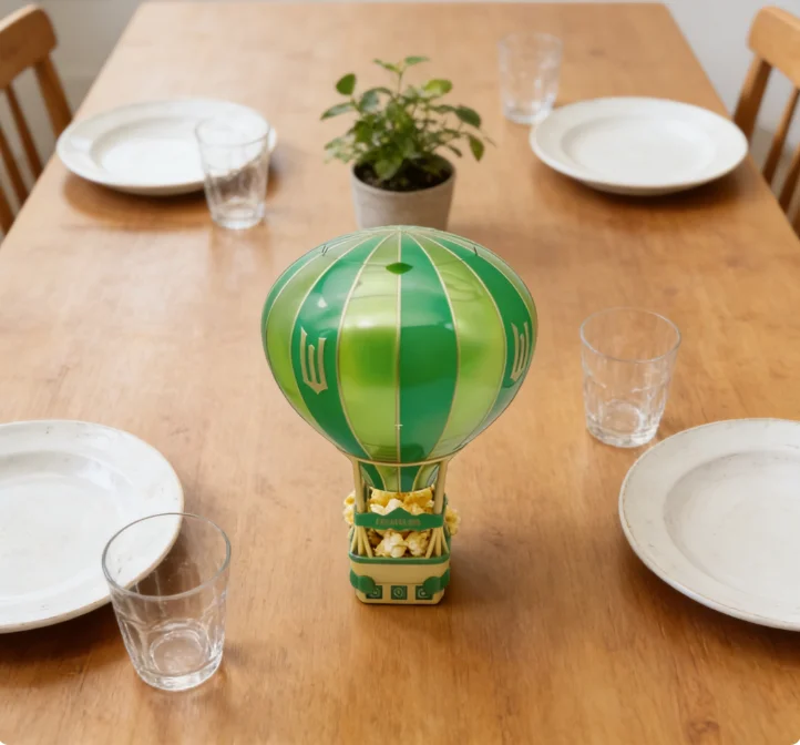 

Персонализированный забавный новый злой для хорошего воздушного шара, попкорн, ведро, орнамент 2026, горячее украшение для дома