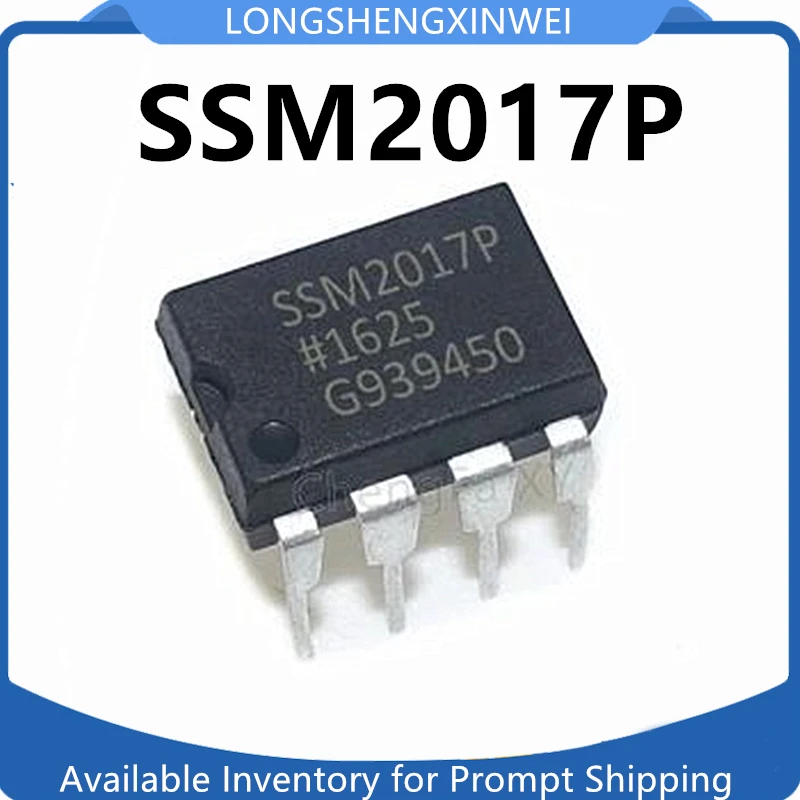 1PCS SSM2017P SSM2017 DIP-8 New Built-in Audio Preamplifier  in Stock