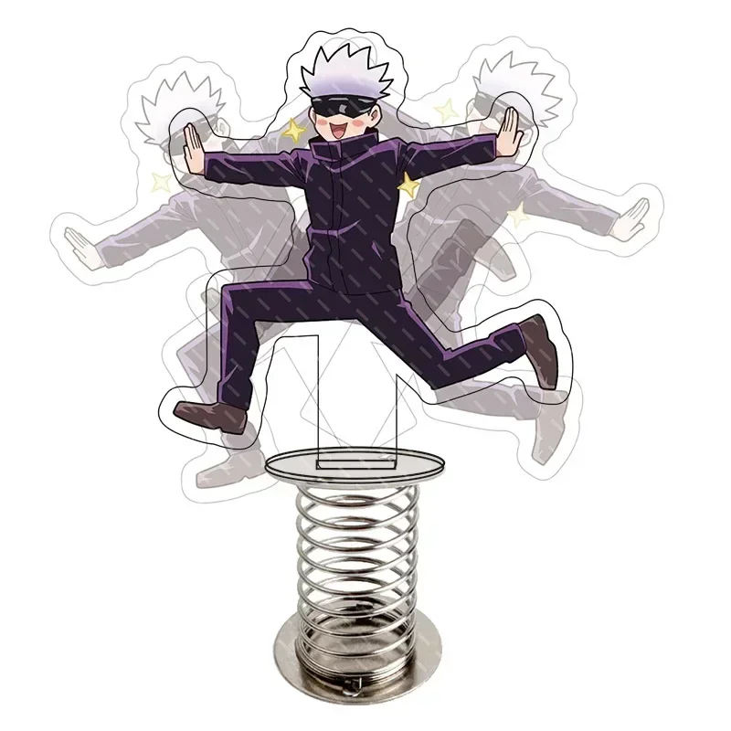Jujutsu Kaisen Gojo Satoru Anime Cosplay Shake Stand Model Double-sided Brand Transparent Acrylic Desk Ornament