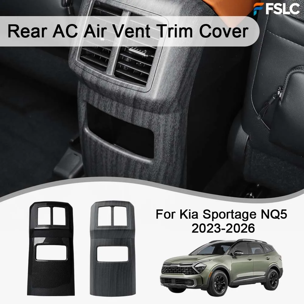

Car Decoration Rear AC Air Vent Trim Cover For Kia Sportage NQ5 2023-2026 Cars Accessories Styling Upgrade Modify A Car