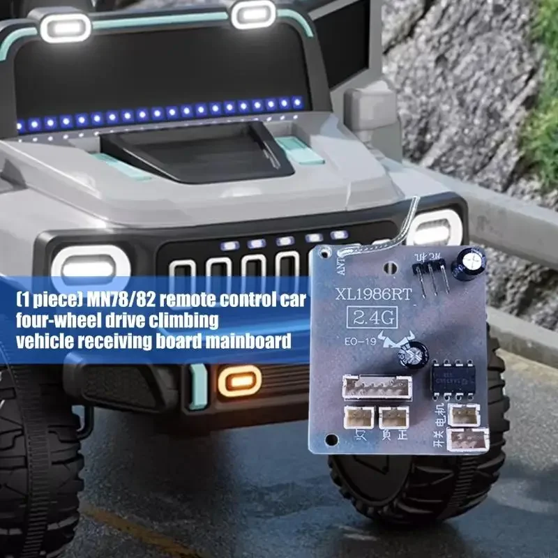 

Remote Control Car Mainboard Receiver With Enhanced Stability Easy Installation For Model Vehicle Modification 15UB