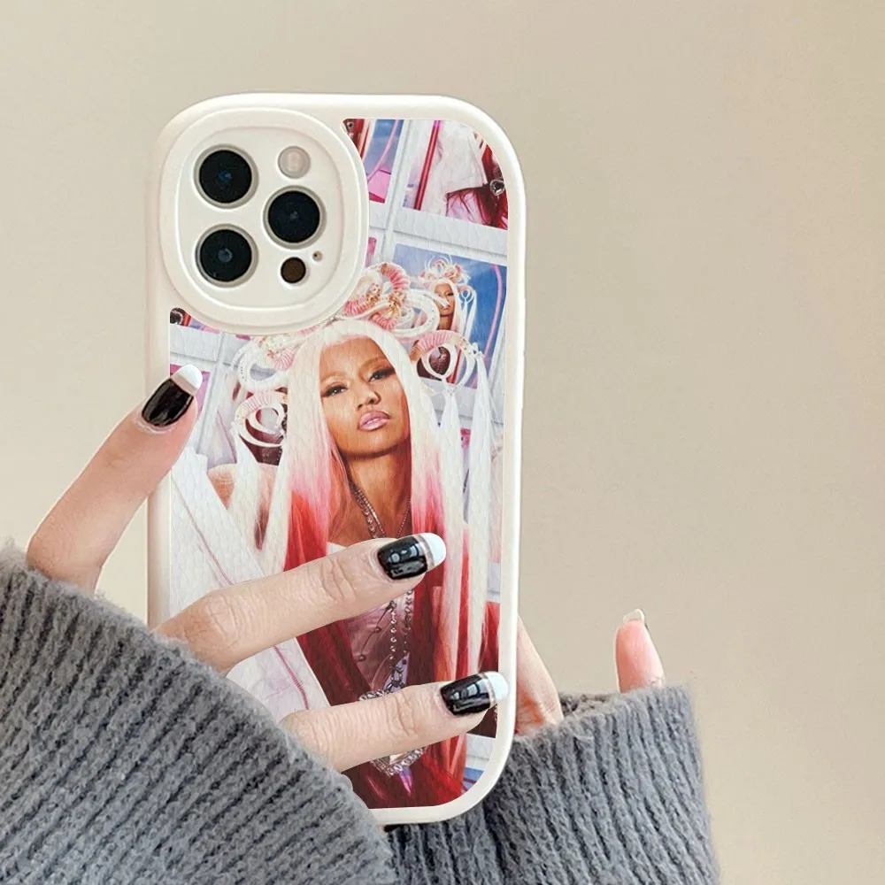 Hot Singer N-Nicki M-Minaj Phone Case Hard Leather For IPhone 16 15 14 13 12 Mini 11 14 Pro Max Xs X Xr 7 8 Plus Fundas