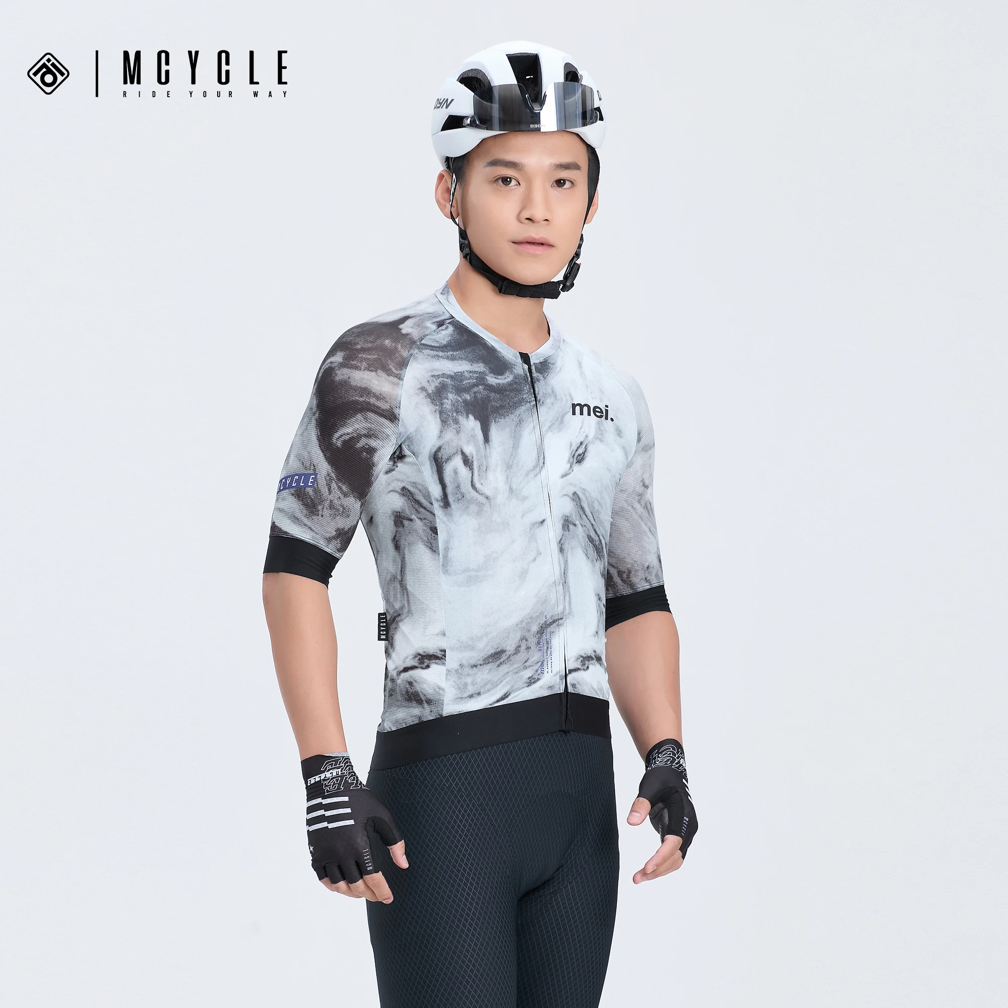 Mcycle New Design Men's Short Sleeve Cycling Wear Clothing ODM OEM Bike Jerseys Service Wholesales Cycling Jersey