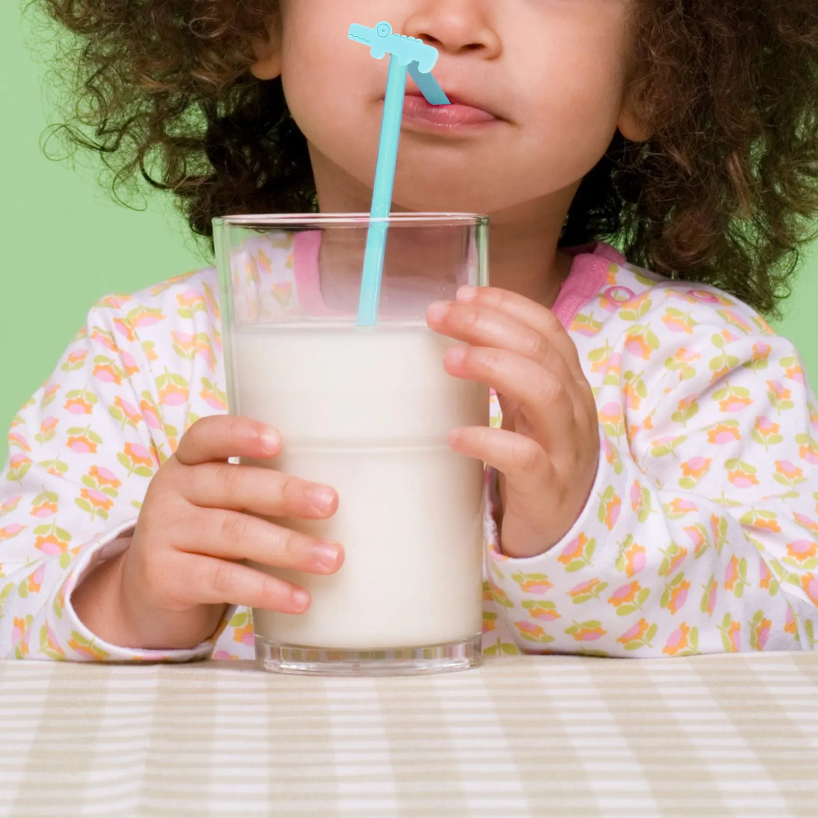 3Pcs Silicone Straws Large Diameter Even Rice Paste Sucked Smooth Sucking No Hurt Lips Portable Compact Adorable Juice