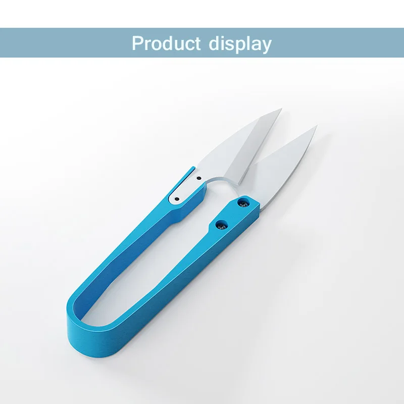 MaAnt U-shaped Insulated Ceramic Cutter Multi-function Sharp Mobile Phone Repair Tool No Electric Shock Line Cutting Scissors