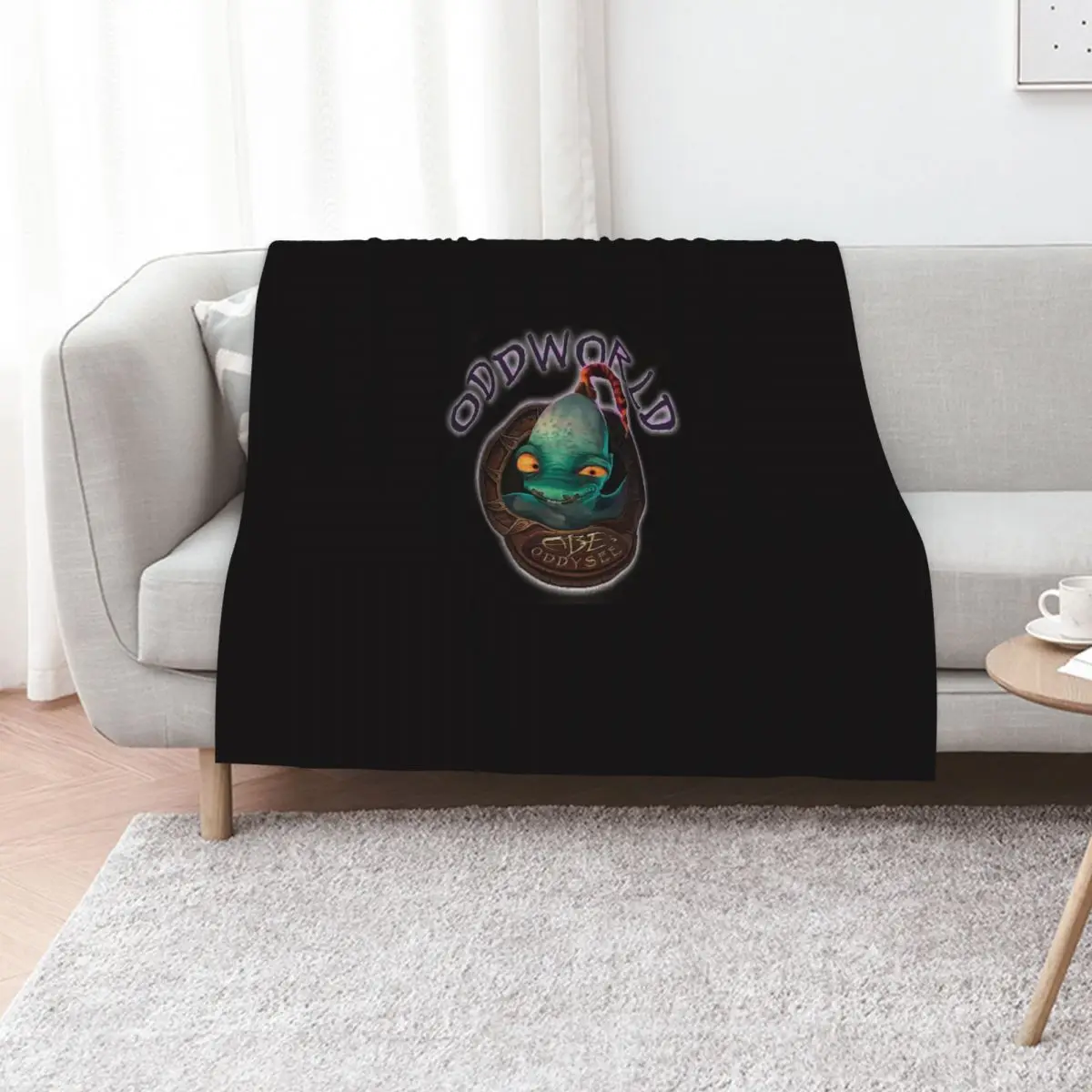 

Abe's Oddworld Throw Blanket Summer Beddings Sofa heavy to sleep Decorative Sofa Blankets