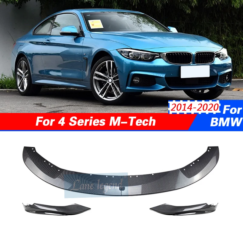 

For BMW 4 Series F32 F33 F36 M-Tech MP 2014-2020 lower Front Bumper Lip Splitter Diffuser Kit Spoiler Bumper Front wrap corner