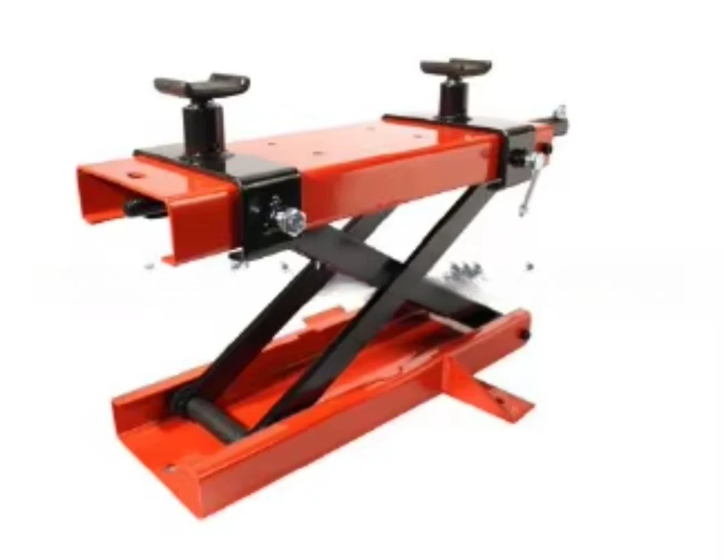Scissor Lifter Platform Steel Motorcycle  Motorbike Lift 550kg