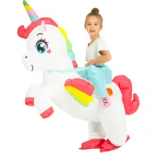 Child Kids Mascot Dinosaur Inflatable Costumes Unicorn Rooster Anime Dress Suits Purim Halloween Christmas Party Cosplay Costume - Image 6