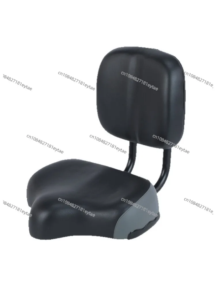 AliExpress NONE Electric Bike Seat with Backrest Large Comfortable Saddle for Fitness Bike Leisure Tricycle Cushion for Adult Comfort Ride