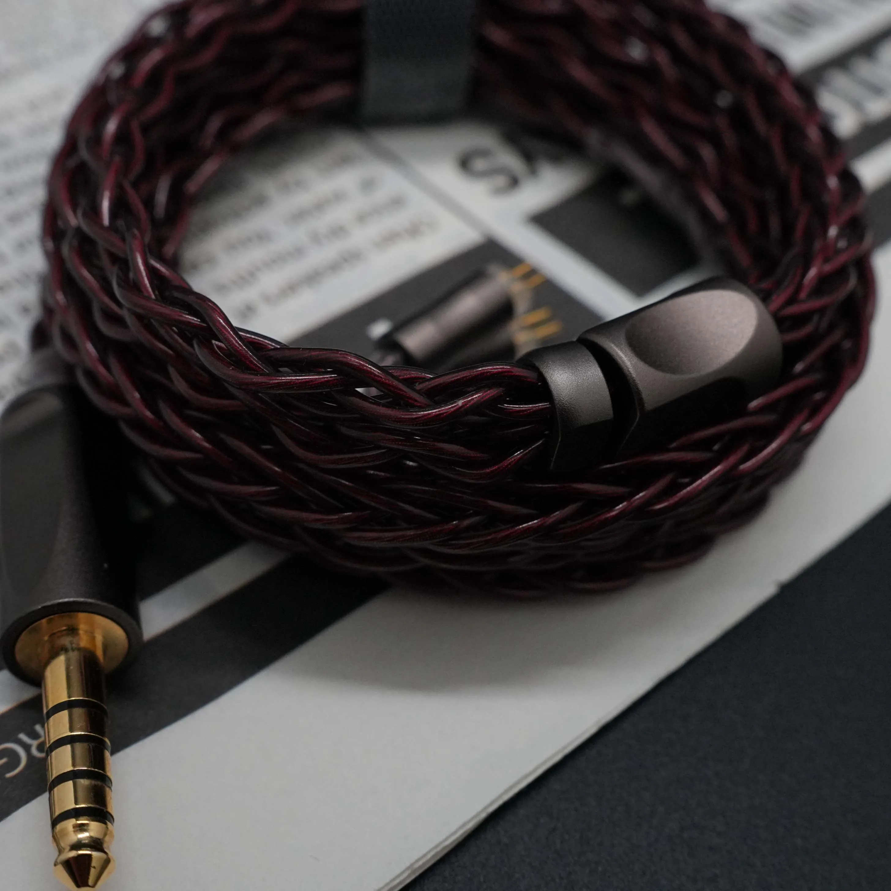 TRKAPLST-26 Furukawa Silber-Kupfer-Legierung + ölgeimpregniertes Graphen-IEM-Kabel 2,5 3,5 4,4 mm mit IE900 0,78 mmPIN MMCX für HIFIMAN – Detail 16