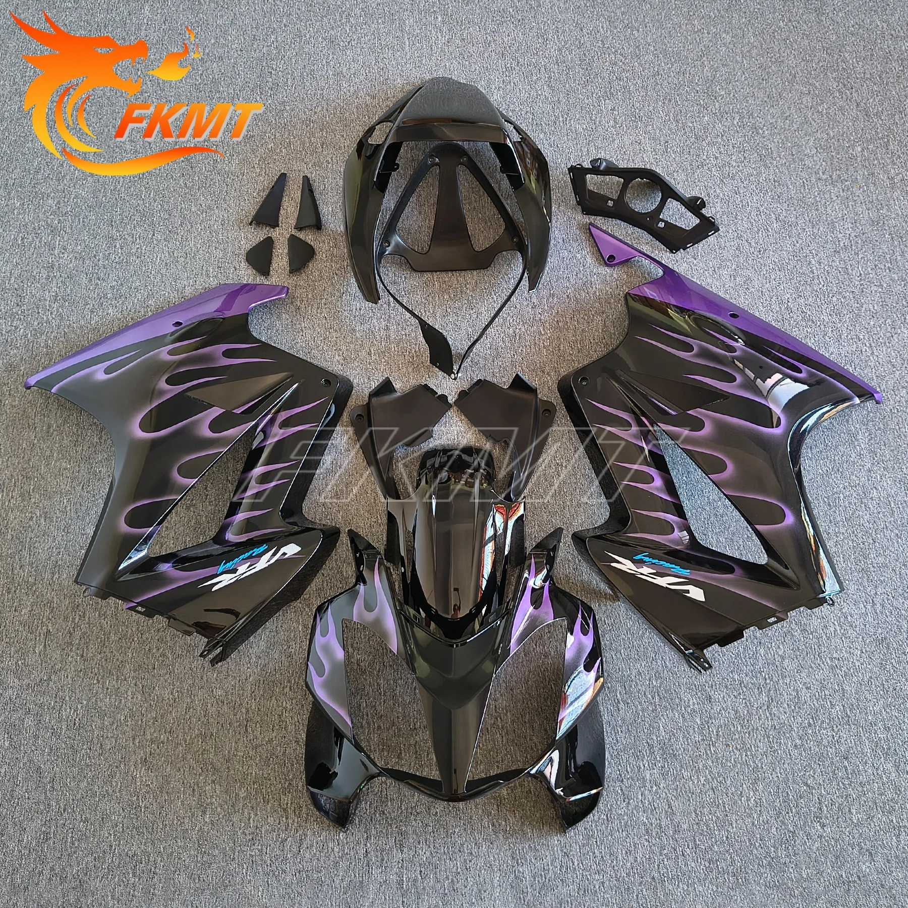 High Quality Motorcycle Fairing Kit for Honda VFR800 2002-2006 Plastic Fairings Kits VFR 800 02 03 04 05 06 Body frame Tank Cove