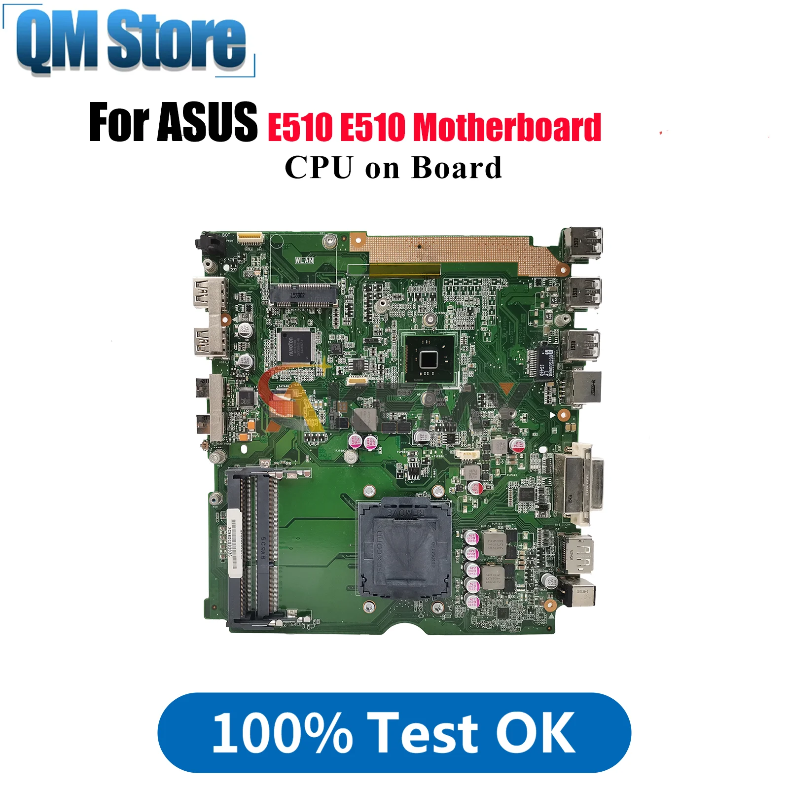 

Материнская плата для ноутбука E510 для ASUS EeeBook E510 E510, материнская плата для ноутбука с процессором, 100% тестирование, ОК, быстрая доставка, высокое качество