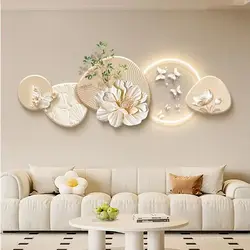 Advanced Light Luxury Advanced Sense Entrance Hallway Decorative Painting Double Corridor LED Wall Light with Light Mur