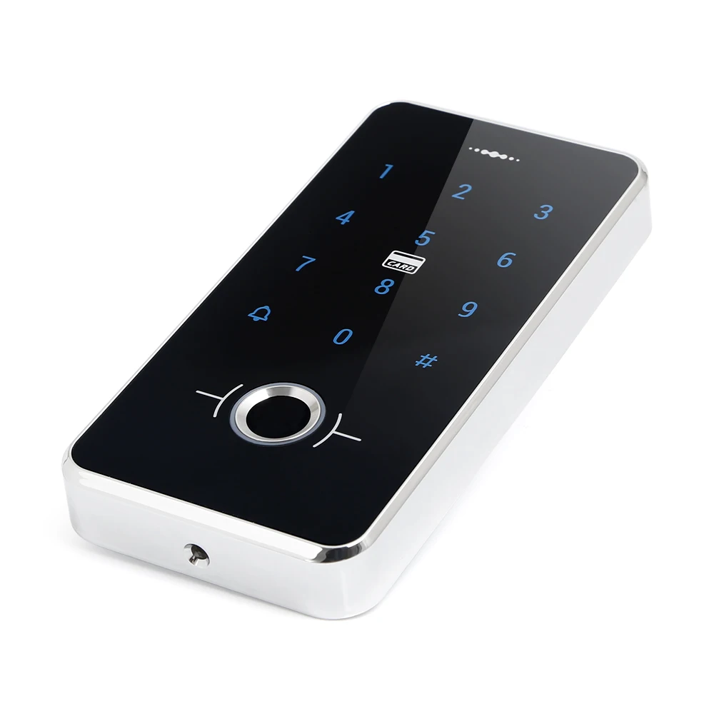 Waterproof Door Lock 13.56MHz IC Access Control+Fingerprint+Wiegand 26+Backlight