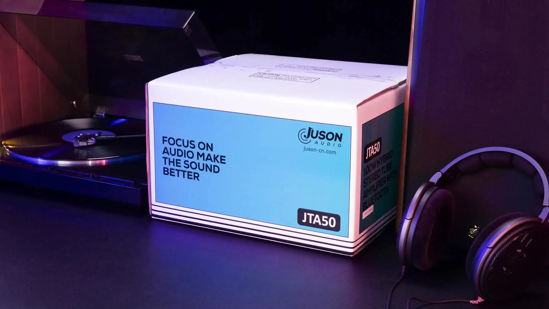 JUSON AUDIO JTA50 ハイブリッド真空管アンプ 130W