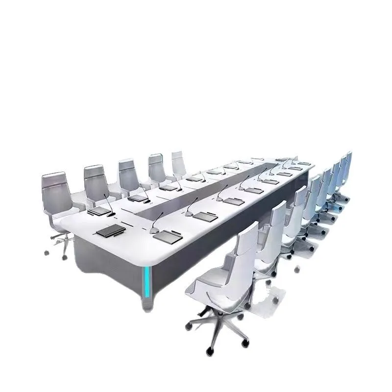 Painted conference table Technical sense Long table Simple modern large