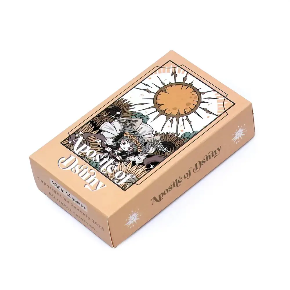 رسول القدر التارو سطح السفينة 78 قطعة بطاقات التارو الكرتون بناء على الأصلي رايدر وايت نظام مجلس لعبة أوراكل بطاقات لعبة الحفلات