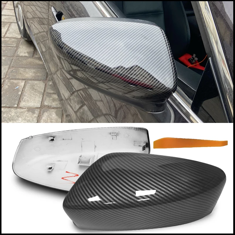 

Car Styling For Mazda 6 2014-2016 Rearview Mirror Cover Cap Replace Models Housing Decoration Auto Parts Accessories