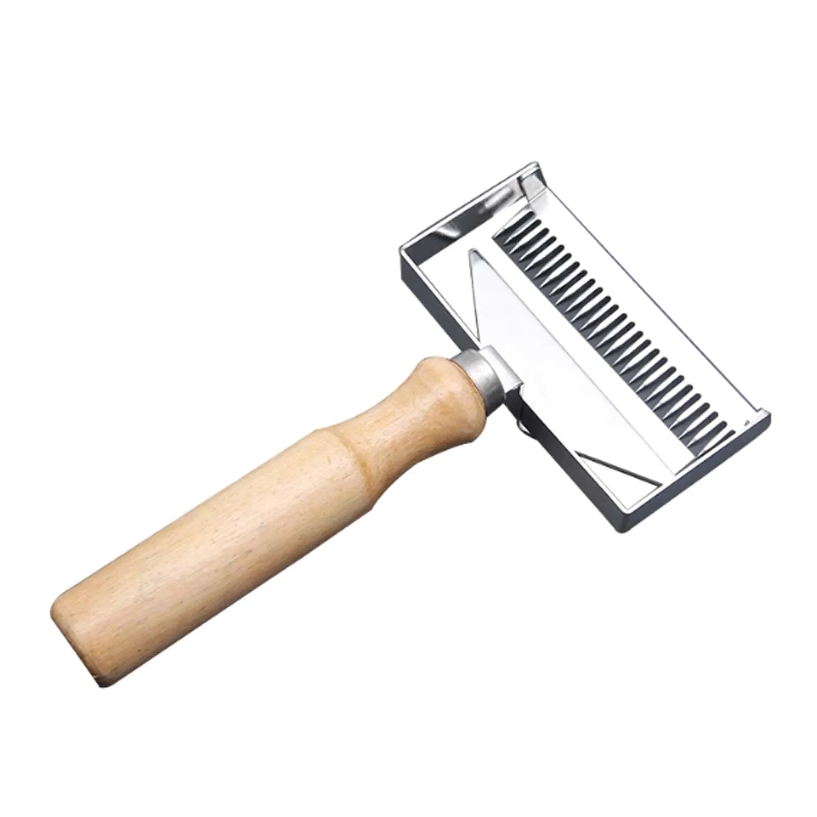 

Stainless Steel Honey Cutting Fork, Ultra-thin Beehive Honeycomb Cutting Sealing Wax Beekeeping Scraper