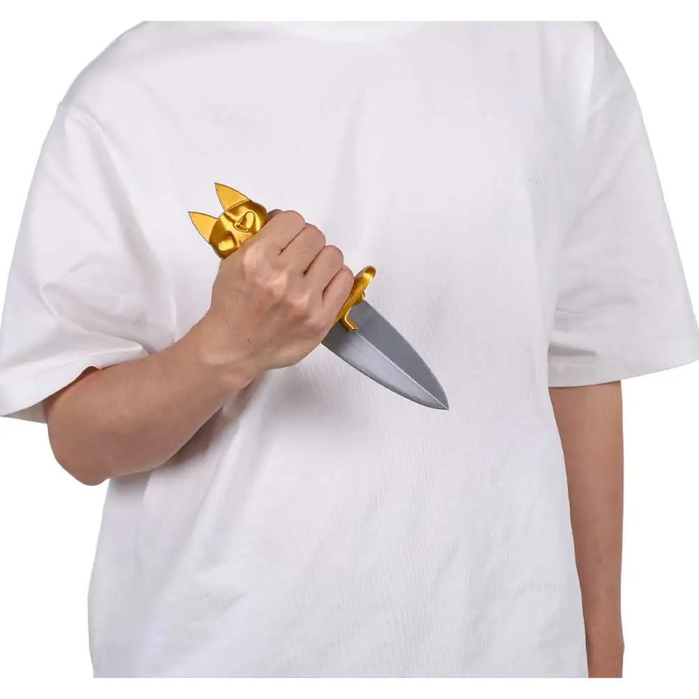 Cat Swordsman Roleplay Cat Dagger Prop Cartoon Puss Cosplay In Boots Disguise Costume Accessories Halloween Carnival Party Prop