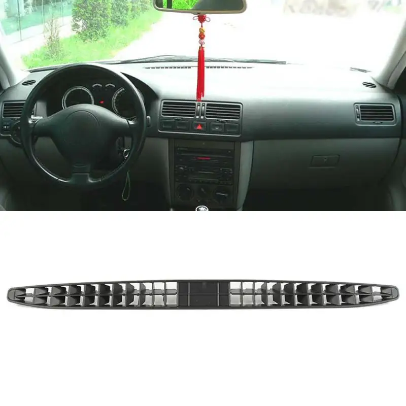 New Dropship Car Air Outlet Trim For VW Jetta 4 Bora MK4 1998-2005 Dashboard Console Central Air Conditioning Ventilation Grille