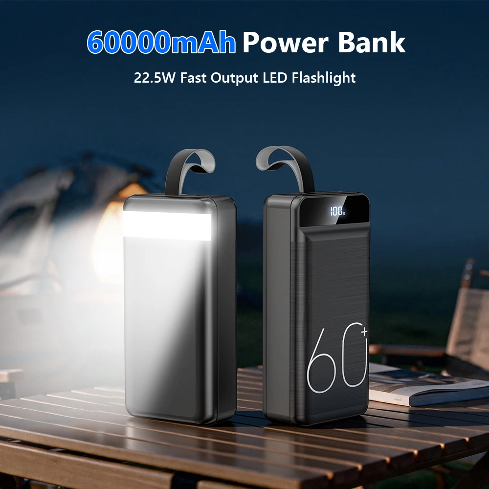 Hganus 60000mAh Power Bank 22.5W z EU za $27.65 / ~105zł
