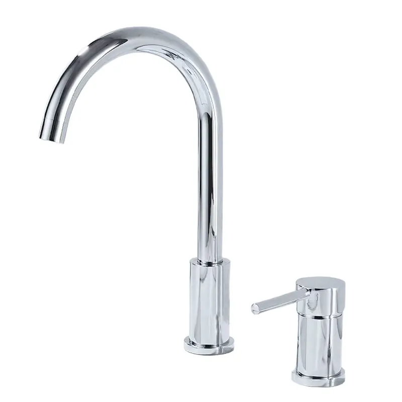 Free Shipping Faucet Bathroom WashBasin Sink Tap Solid Brass Dual Handles Bathtub Mixer Tap 2 Holes Basin Faucet Set