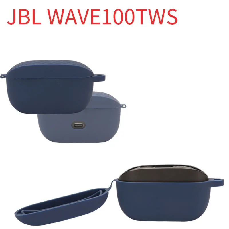 Мультяшные наушники "сделай сам", планшетофон для JBL Wave 100 TWS/волнистые силиконовые наушники-вкладыши с Bluetooth, защитный чехол для зарядного устройства