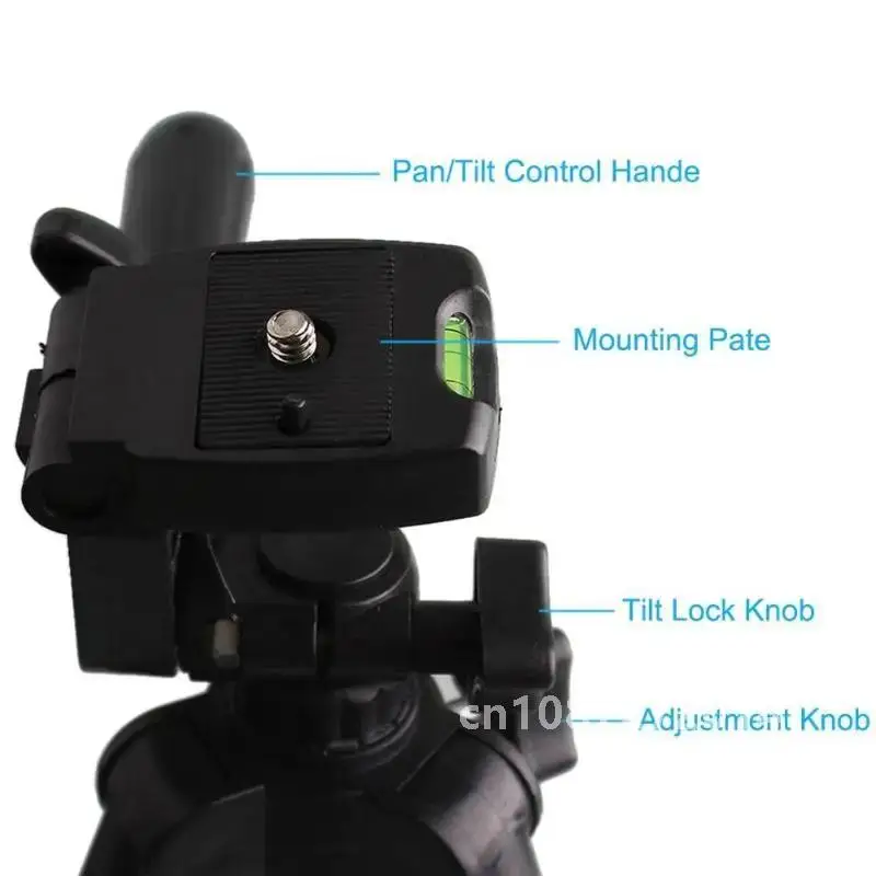 Latest Universal Aluminum Portable Professional Tripod Stand with Bag For Canon Sony Panasonic Nikon Camera