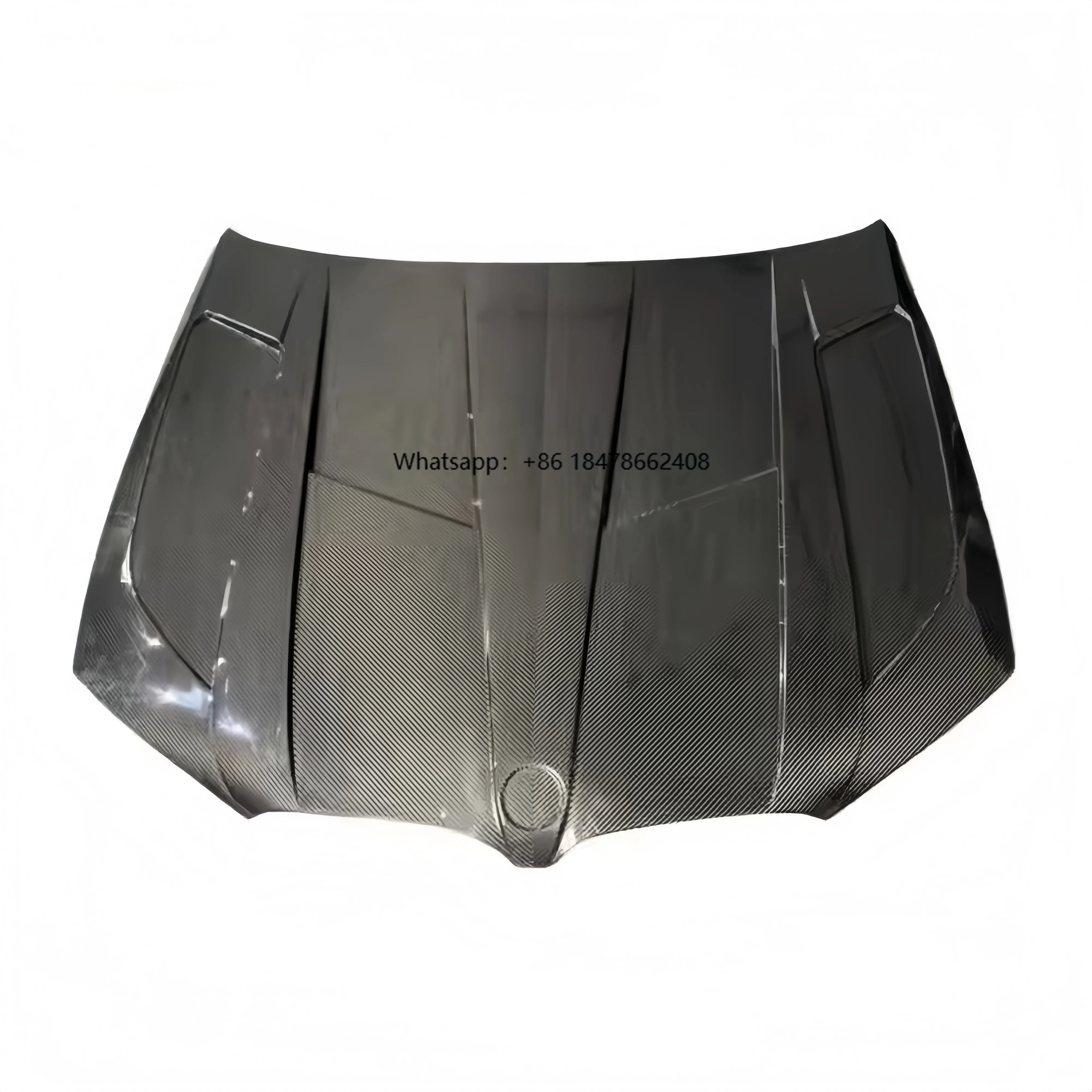 

Dry L-Shaped Carbon Fiber Engine Hood for X3G01 & X4G02 Models 18-24 Body Parts Replacement