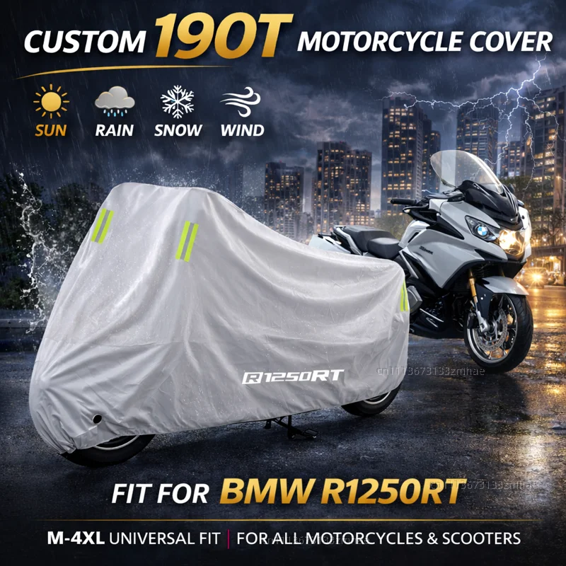 

Чехол для мотоцикла BMW R1250RT R 1250RT R1250 RT 2018-2020, водонепроницаемый, сверхпрочный, для улицы, защита от дождя, пыли и солнца