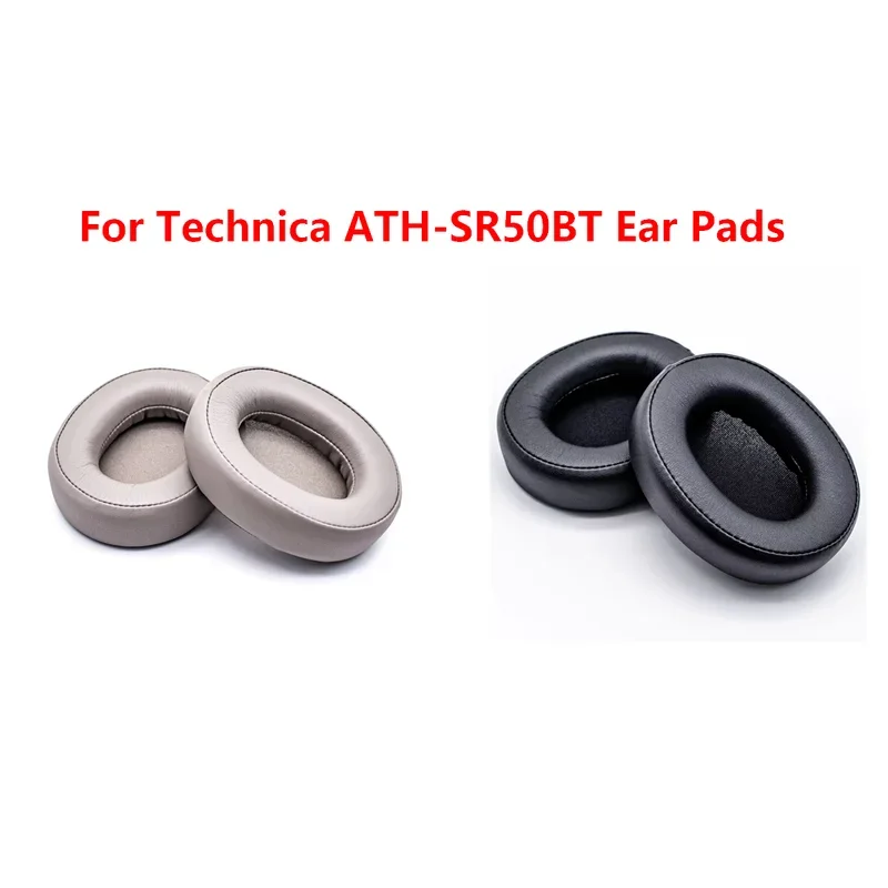 

Ear Pads For Audio Technica ATH-SR50BT ATH-SR50 BT Headset Replacement high quality Leather Ear covers Ear pillows Earmuffs