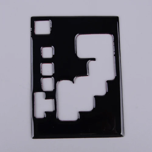 Cubierta de Panel de cambio de marchas para consola central Interior, embellecedor apto para Toyota 4Runner 2010 2011 2012 2013 2014 2015-2020 LHD Piano negro