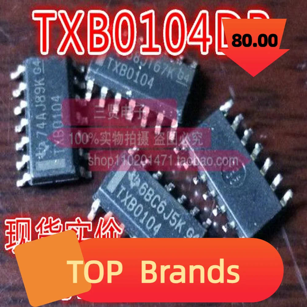 

Чипсет TXB0104 SOP-14 TXB0104DR IC, новый оригинальный, 10 шт.