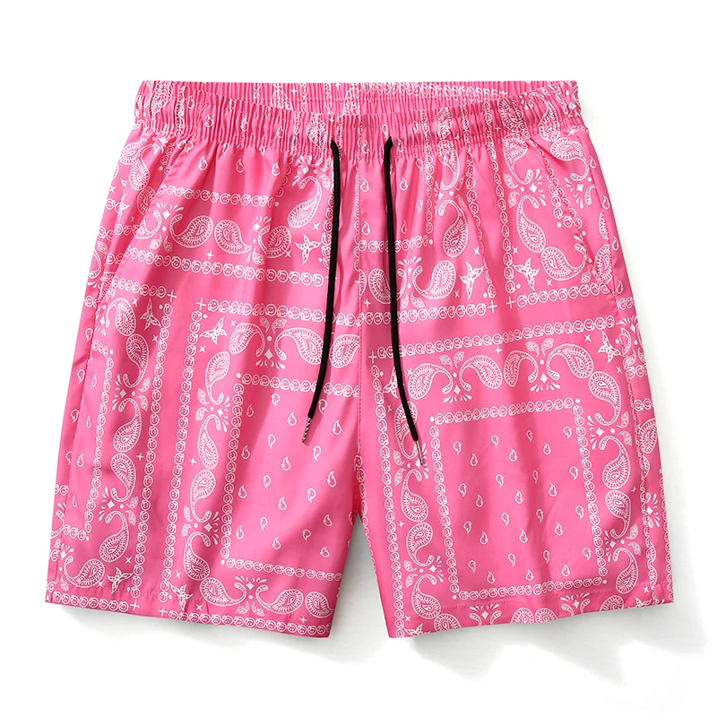 Nieuwe ManThin Stijl Sneldrogende Casual Shorts Buiten Losse Beweging Vijf Kwart Broek Zomer Effen Ijs Zijde Strand Shorts Man