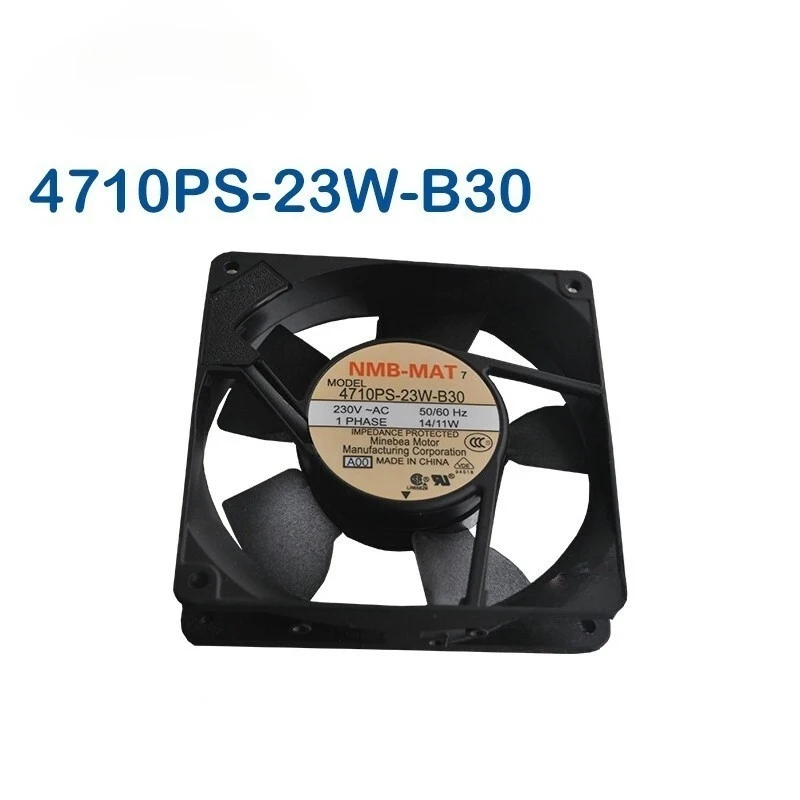 

HTS For NMB 4710PS-23W-B30 AC 230V 14/11W 120*120*25MM 2-wires Cabinet Cooling Fan 1PCS