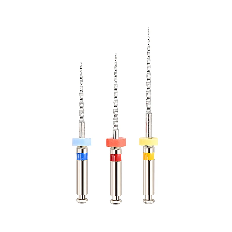 DenSummer Dental Niti Endo Retreatment Files for Root Canal Treatment Cleaning Dentistry Endo Instrument