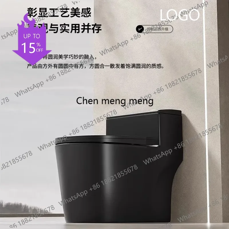 

Унитаз M78 для ванной комнаты, обычный, бытовой, с большим сливным отверстием, керамическое сиденье.