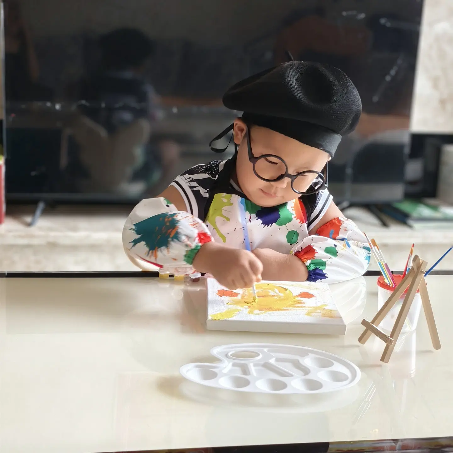 Set da Pittore per Bambini, Costume per Giochi di Ruolo di Halloween, Attività di Cosplay per la Festa dei Bambini e Spettacoli Teatrali