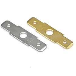 10/50pcs/100pcs 6.3 Double-headed inserts 6.3MM PCB circuit board solder joints Capacitor motor inserts
