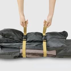 Correas de carga de alta resistencia, correas de equipaje portátiles, hebilla para actividades al aire libre, viajes, Camping, senderismo, 1/2/3/6 piezas