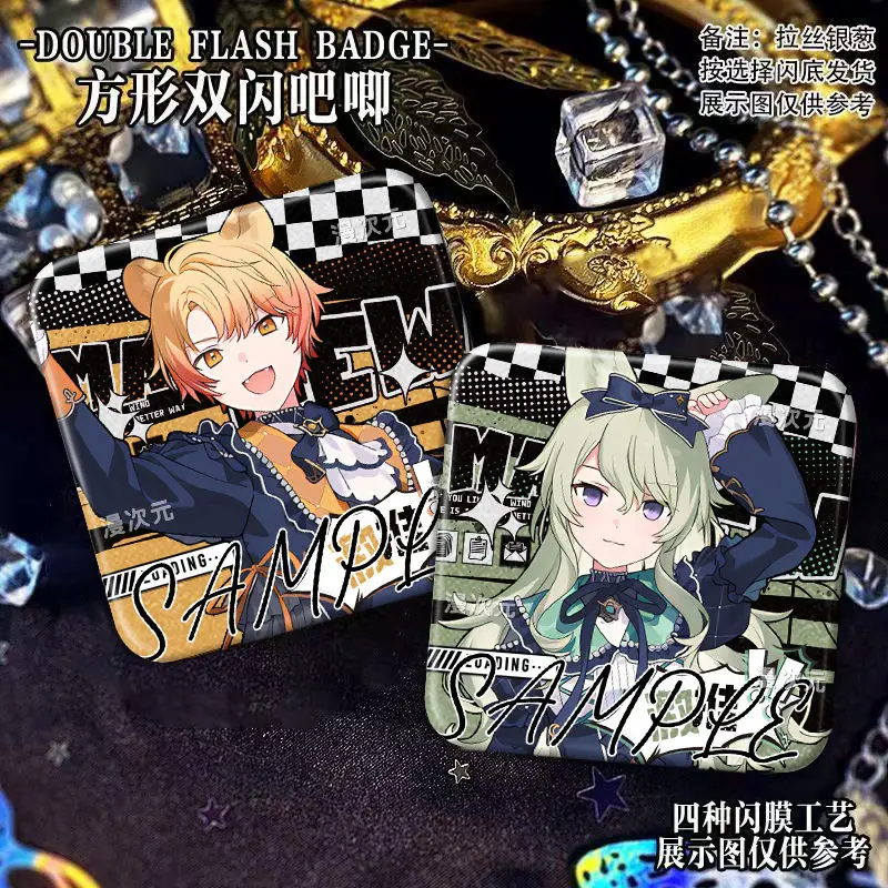 4 шт. аниме проект Sekai Otori Emu Kamishiro Rui значок брошь мультяшные булавки DIY украшения рюкзак костюмы аксессуары для одежды
