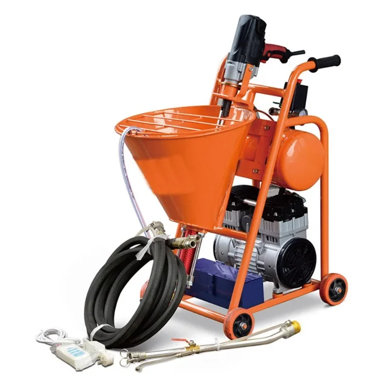 

Многофункциональный мини-распылитель краски, машина для цементного и гидроизоляционного штукатурения, машина для нанесения растворов.