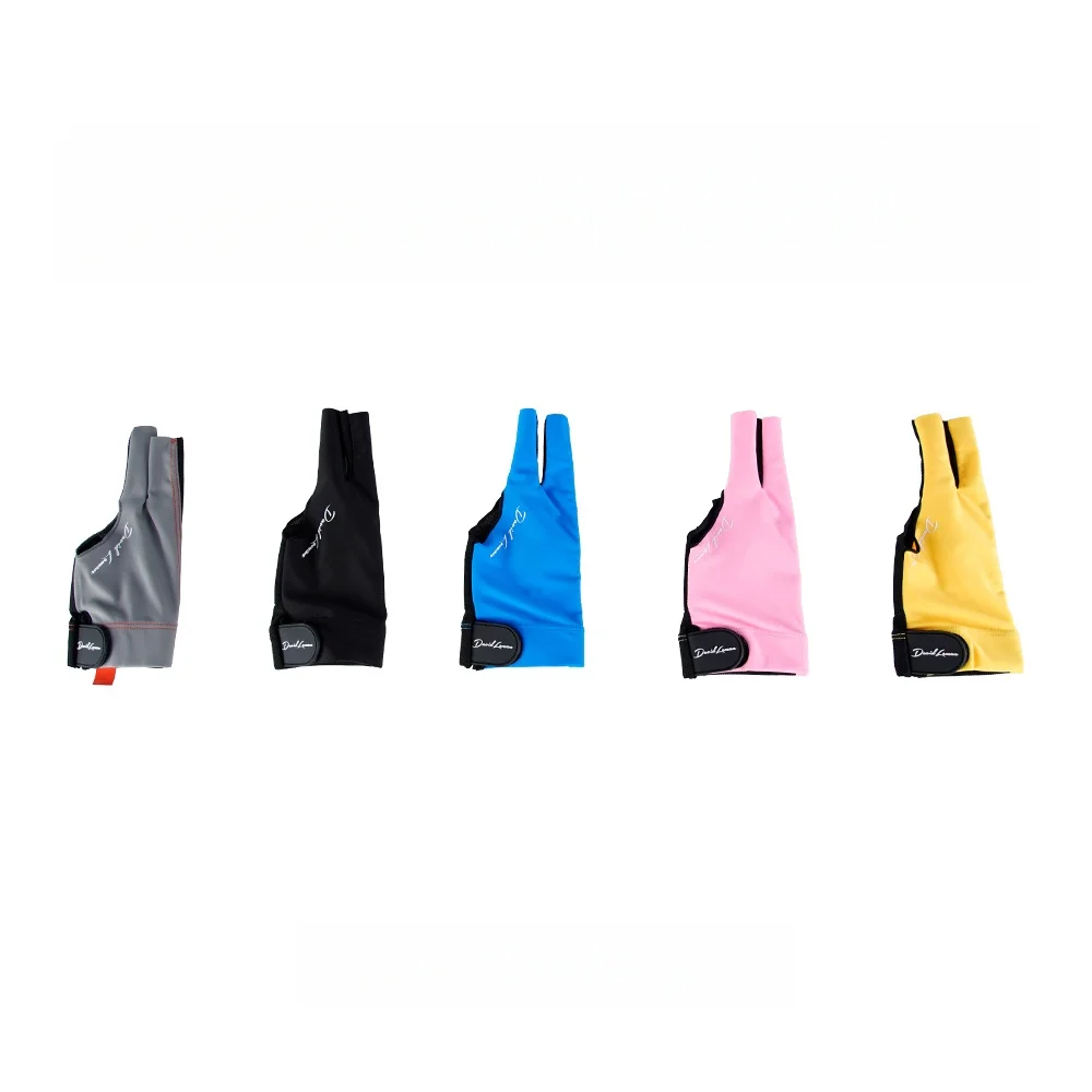 

DAVID LOMAN Left-Handed Billiard Pool Glove Breathable Fingerless Bridge Gaming Accessory for Pool Players