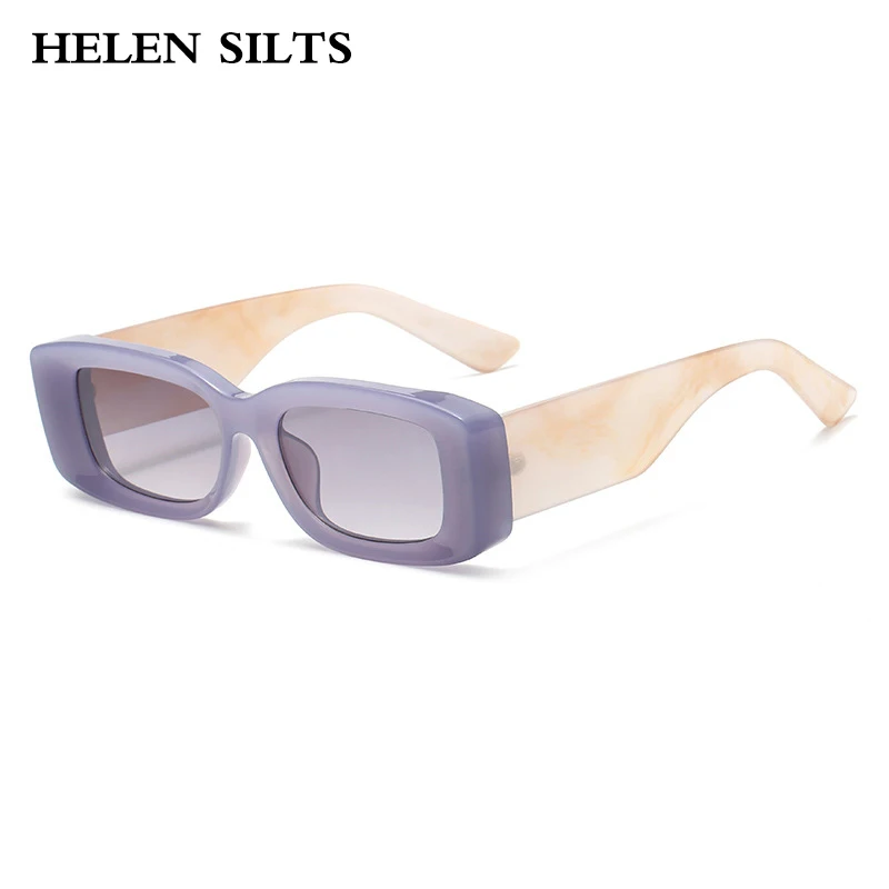 

2025 New Fashion Rectangle Popular Luxury Sunglasses Women Fashion Gradient Brand Designer Men Punk Sun Glasses Shades UV400