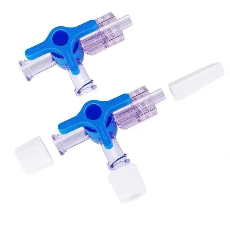 Pet Medical Three-Way Stopcock Disposable Infusion Drug Mixer Adapter Extension Tube Three-Way Valve
