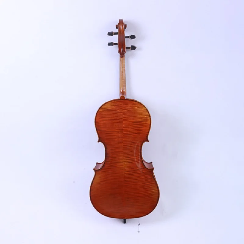 Customized Advanced Antique Cello Master Oil Varnish Professional Instrument Ebony Accessories 4/4-1/8 Full Sizes