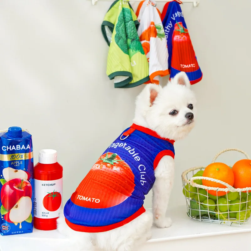 Outfits Halloween Pet Dress-Up Cosplay Clothes for Small Mediu Big Dogs Golden Retriver XS-8XL Summer Puppy Vest Dog Costume