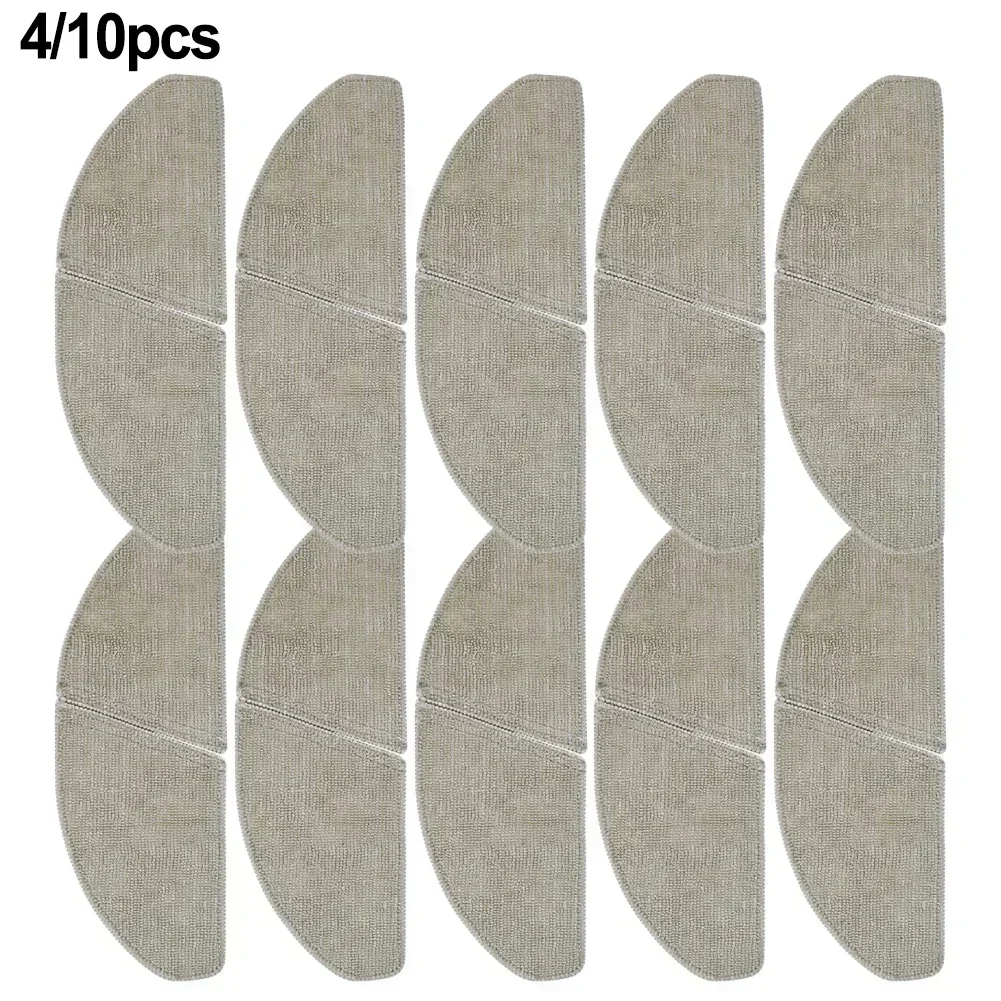 4/10pcs Mop Cloth For S8,S8 Plus For CLIEN T24 For ThinkAir RV50 Pro Robot Vacuum Cleaner Accessories Mop Rags Replacement